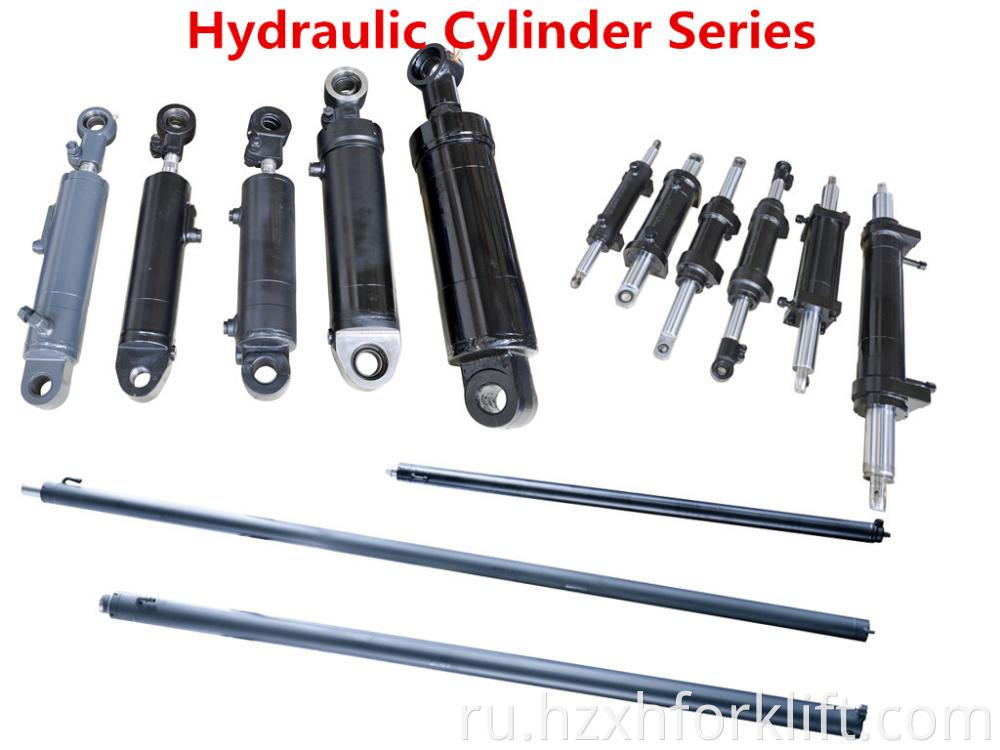 Electric forklift lift cylinder